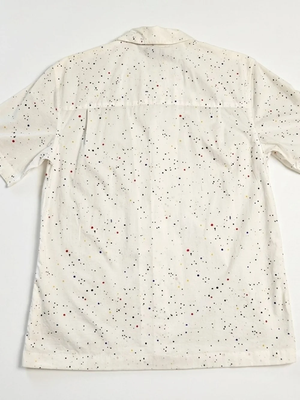 City Streets Paint Splatter Button Down Shirt